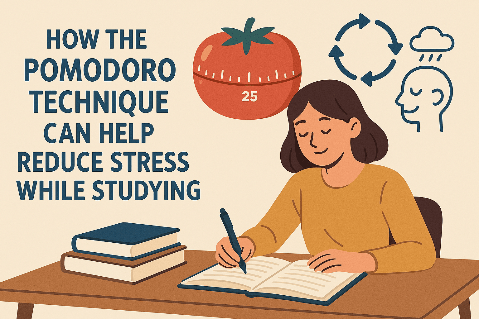 How the Pomodoro Technique Can Help Reduce Stress While Studying